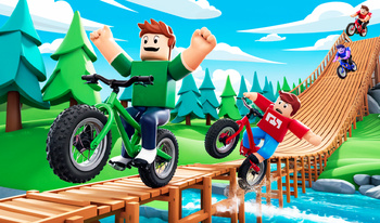 Bicicleta de parkour Obby