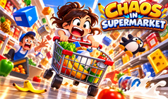 Chaos In Supermarket