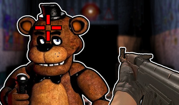Robbery Freddy Bear's house