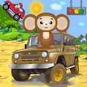 Cheburashka coureur! Voitures russes