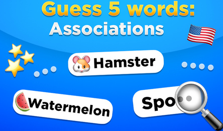 Guess 5 words: Associations