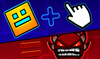 Geometry Dash evolution: Clicker