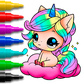 თამაში Unicorn Coloring