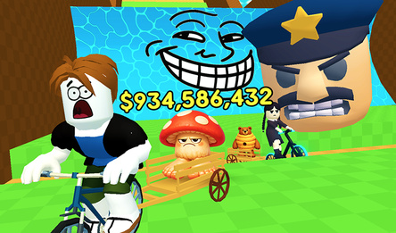 Obby but You're on a Bike