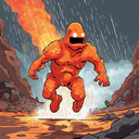 Running Lava: Escape from the rain