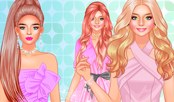 Pastel Dress Up: Sisters