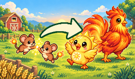 Merge Farm: From Bug to Dragon