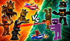 FNaF Merge Battles: Defeat Animatronic Enemies