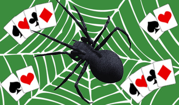 Spider Solitaire toutes couleurs (1, 2, 3, 4)