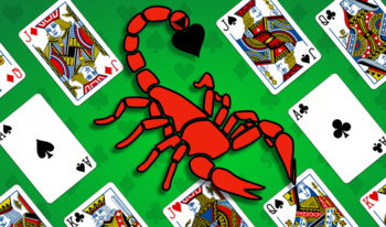 Scorpion Solitaire - Grandes Cartes