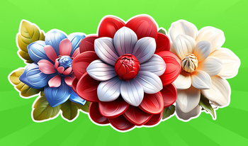 Merge Flowers and Berries 2048!