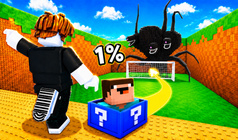 Kick Lucky Block and Get Brainrot Mine-Mobs!