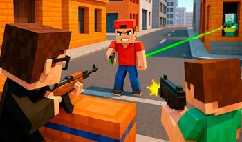 Noob Shooter: Gun Battle 3D
