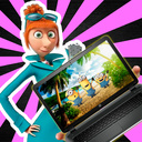 What's in Lucy's laptop from Despicable Me!