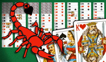 Scorpion Solitaire - Big Cards