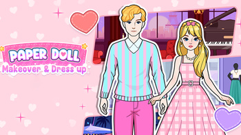 Paper Doll Makeover & Dress Up