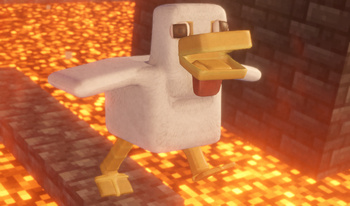 Unreal Lava Chicken!