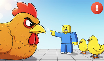 Obby: Be a Chicken