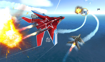 Kampfjet Spiel - Rennspiele