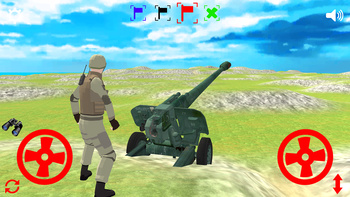 Artillery simulator 3D with friends