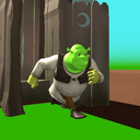 Running Shrek