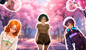 Anime Girls: Help the Pretty Girl