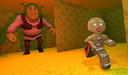 Escape from SHREK and FIONA backrooms