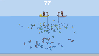 Fishing for two: 在 AllWebGames 上免费在线畅玩