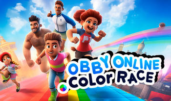 Obby Online Color Race