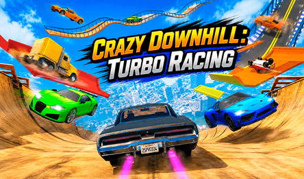 Crazy Downhill: Turbo Racing