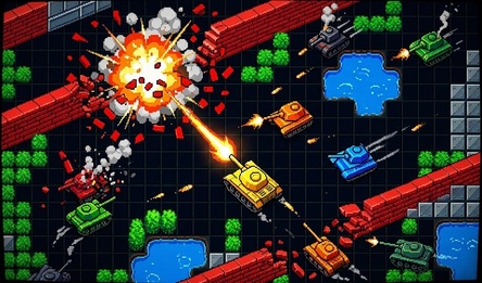 Tanks Retro Battle