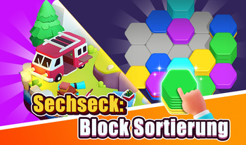 Sechseck: Block Sortierung