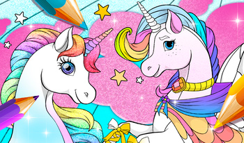 Licorne Coloriage et Habillage