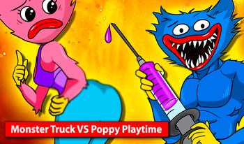 Monster Truck VS Poppy Playtime