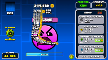 Geometry Click: Demon Evolution: Play Online For Free On AllWebGames