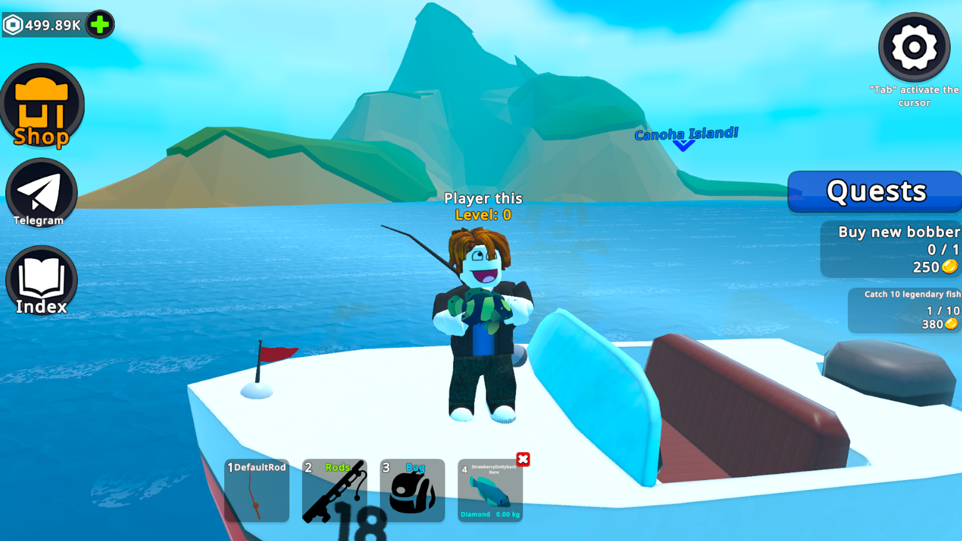 Fish it! Obby Fishing (由Chillo Games 开发): 在AllWebGames 上免费在线游玩