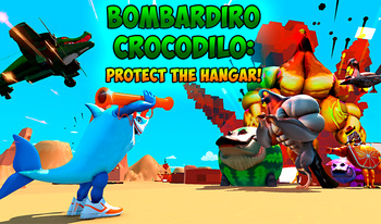 Bombardiro Crocodilo: Protect the Hangar!