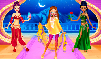 Princess Jasmine Dress Up