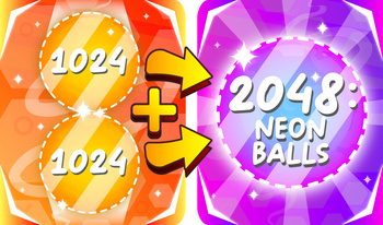 2048: Neon balls