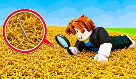 Needle in a Haystack: Find It!