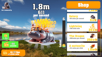 Hippo Evolve: Clicker