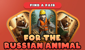 Find a pair for the Russian animal