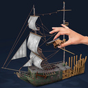 Build a Ship Clicker : Building by Steps