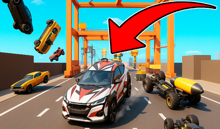 Эпичные гонки - Спуск на Тачках