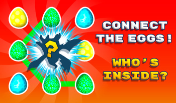 Connect the eggs! Who's inside?