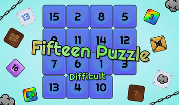 Fifteen Puzzle. Difficult