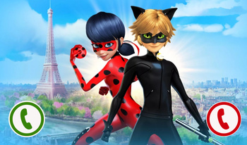 Bel Lady Bug-Marinette en Adrian