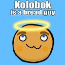 Kolobok is a bread guy