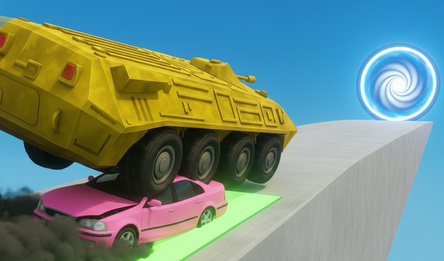Mega Ramps Car Race