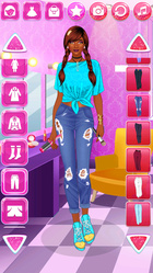 green emerald velvet dress Fashion Star Makeover : Hollywood Actress Dress Up
